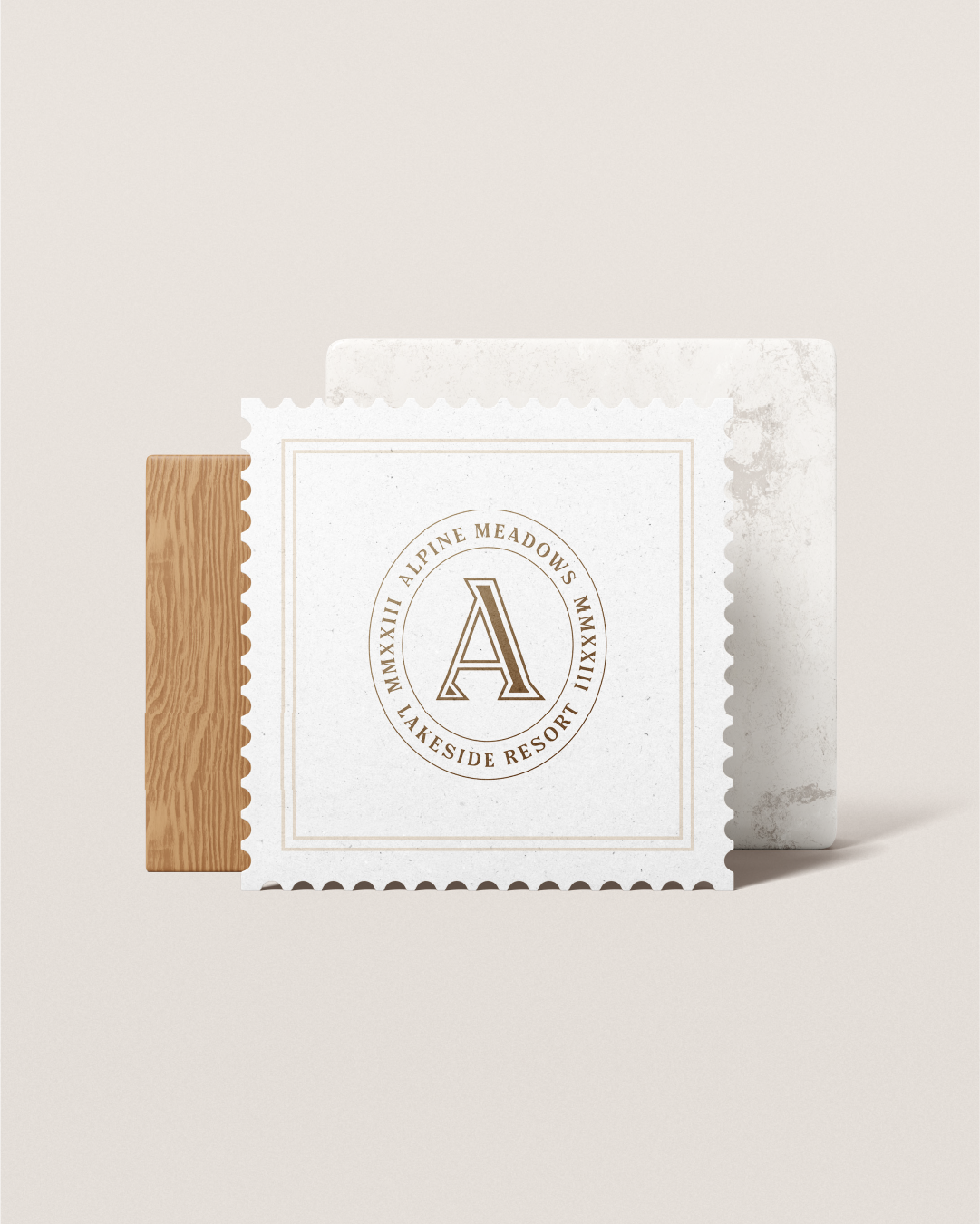 Alpine Meadows Resort brand stamp
