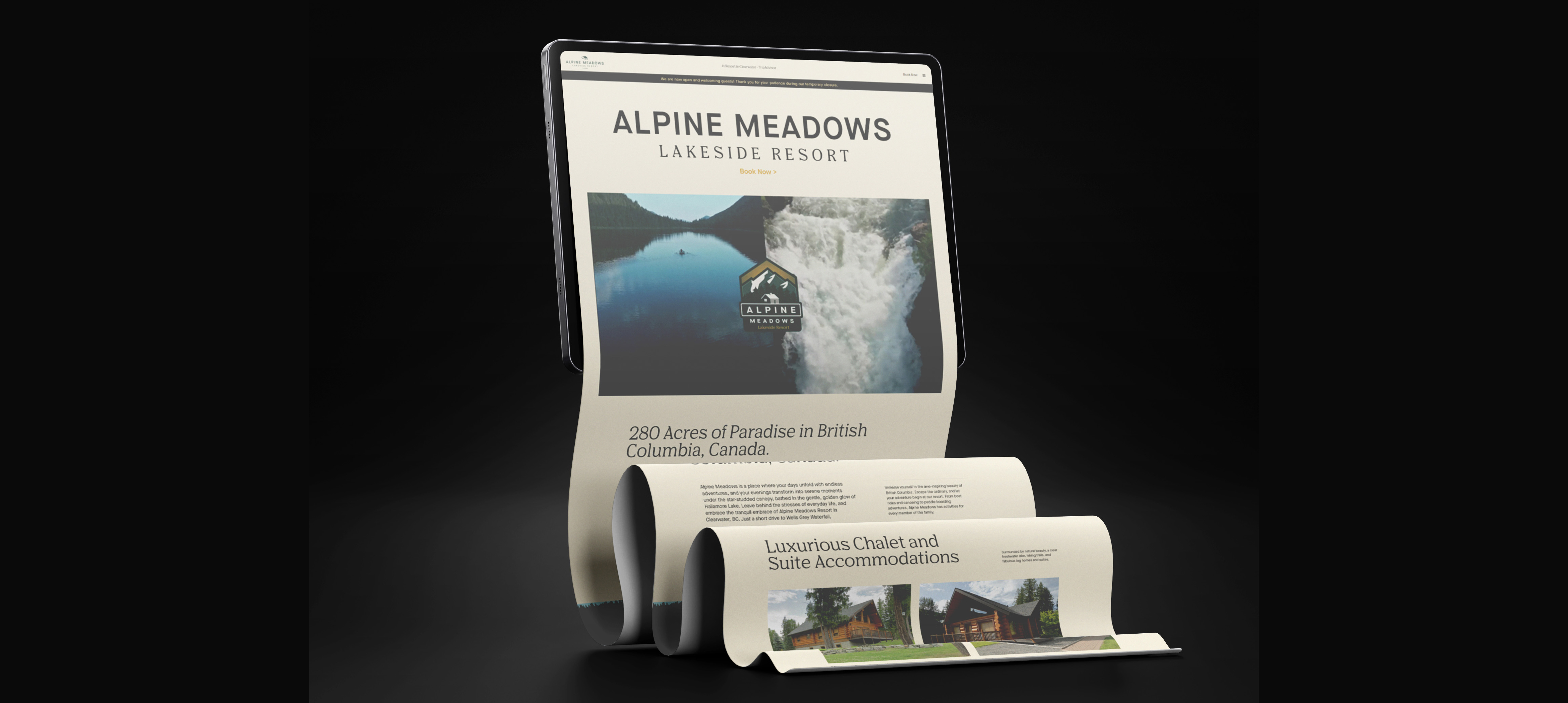 Alpine Meadows Resort website rebrand by 217 Creative